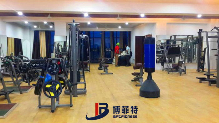 粉色视频APP高清免费下载大全健身器材案例 印度客户的健身房图片